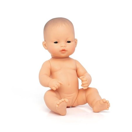 Muñeco asiático Miniland - Niña - 32 cm - + 10 meses