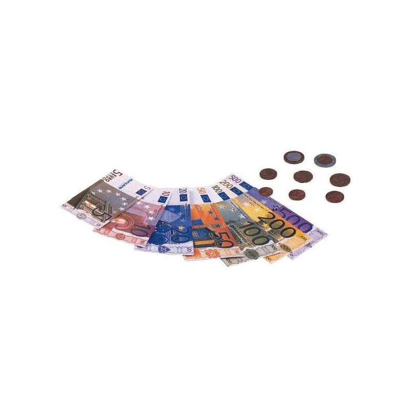 Set Euro Miniland - + 3 años - 28 billetes + 80 monedas