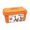 Piezas construcción Buni Miniland - + 18 meses - Colores surtidos - Caja 74 ud