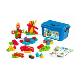 Pegy bricks Miniland - + 3 años - Colores surtidos - Caja 100 ud