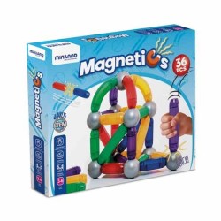 Magnetics Miniland - 12 cm - + 3 años - Caja 36 piezas