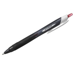 Bolígrafo retráctil Uni-ball Jetstream Sport - Trazo 1 mm - Color rojo