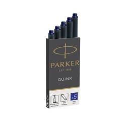 Cartucho para pluma Parker - Color azul - 5 ud