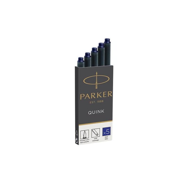 Cartucho para pluma Parker - Color azul - 5 ud Cartucho para pluma Parker - Color azul - 5 ud