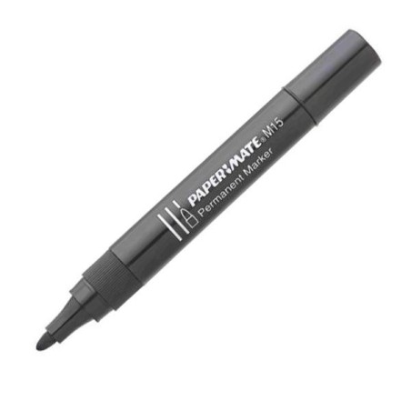 Marcador permanente Sharpie M15 Punta cónica. Trazo 1,8mm. Negro