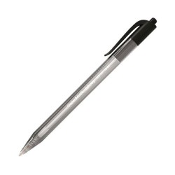 Bolígrafo retráctil Paper Mate Inkjoy 100 RT - Punta 1 mm - Color negro