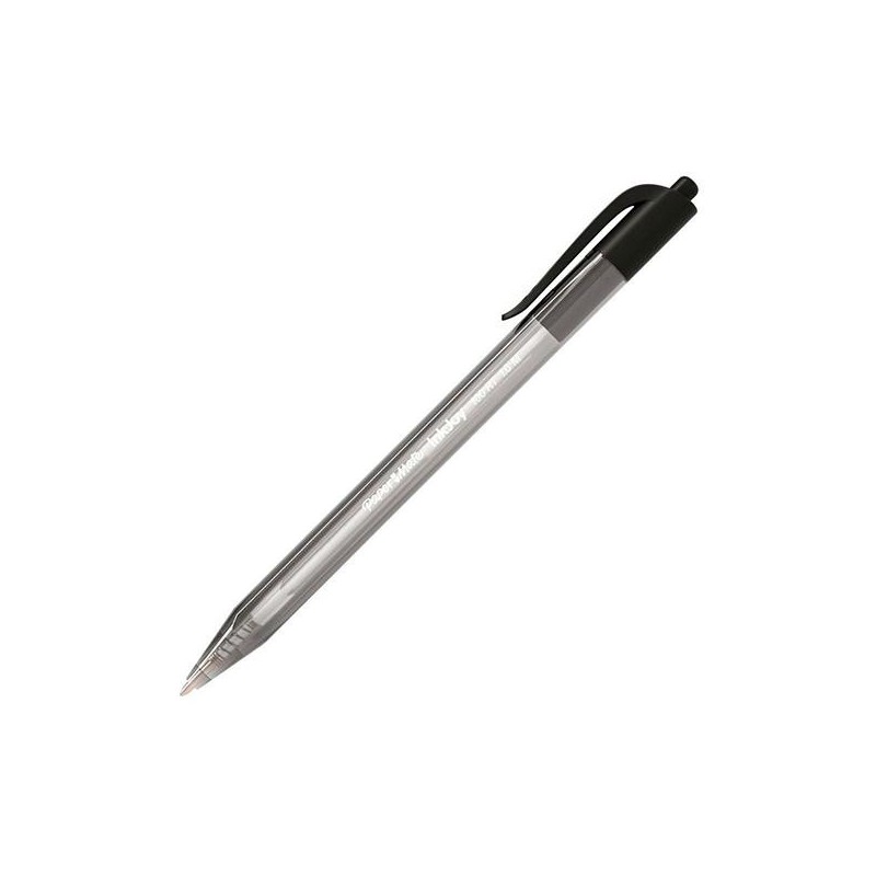 Bolígrafo retráctil Paper Mate Inkjoy 100 RT - Punta 1 mm - Color negro Bolígrafo retráctil Paper Mate Inkjoy 100 RT - Punta 1 mm - Color negro