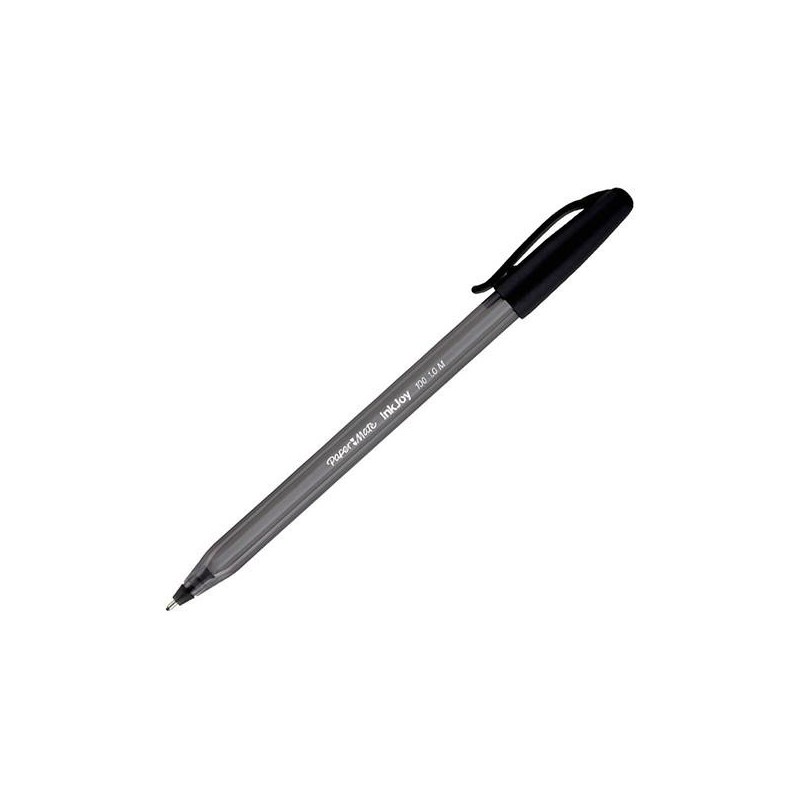 Bolígrafo Paper Mate Inkjoy 100 - Punta 1mm - Color negro Bolígrafo Paper Mate Inkjoy 100 - Punta 1mm - Color negro