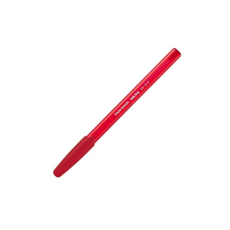 Bolígrafo Paper Mate Inkjoy 100 - Punta 1mm - Color rojo Bolígrafo Paper Mate Inkjoy 100 - Punta 1mm - Color rojo