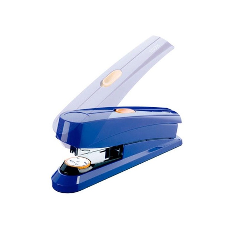Grapadora Novus BB8FC - 50 hojas - Profundidad 65 mm - Color azul - Incluye caja de grapas
