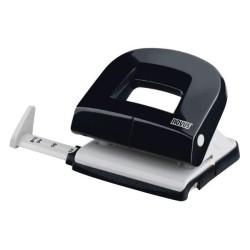 Taladro Novus Evolution E216 - 16 hojas - Punzones 2 x 5,5 mm - Color negro