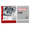 Grapas Novus 23/8 - Galvanizadas - 50 hojas - Caja 1000 grapas