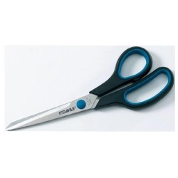 Tijeras Dahle Office Comfort Grip - 21 cm - Color negro/azul