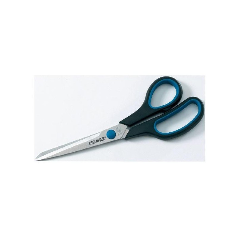 Tijeras Dahle Office Comfort Grip - 21 cm - Zurdos - Color negro/azul