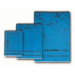 Bloc Pacsa Gestión - Espirial - Tapa de cartón - Octavo - 4x4 - 80 hojas - 60 g - Color azul