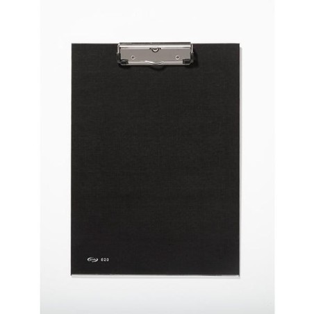 Portablock con pinza Pardo - PVC - 34,5 x 25 cm - Color negro