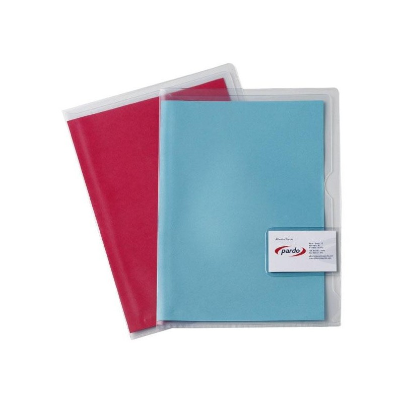 Dosier tarjetero Pardo - Solapa - PVC - Folio - Color transparente Dosier tarjetero Pardo - Solapa - PVC - Folio - Color transparente