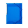 Carpeta de gomas Pardo Studio Style - Solapas - PP - Folio - Color azul