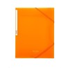 Carpeta de gomas Pardo Studio Style - Solapas - PP - Folio - Color naranja