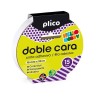 Cinta doble cara Plico - 15 mm x 20 m