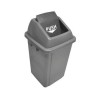 Papelera Pull import Utility - 25 L - Color gris