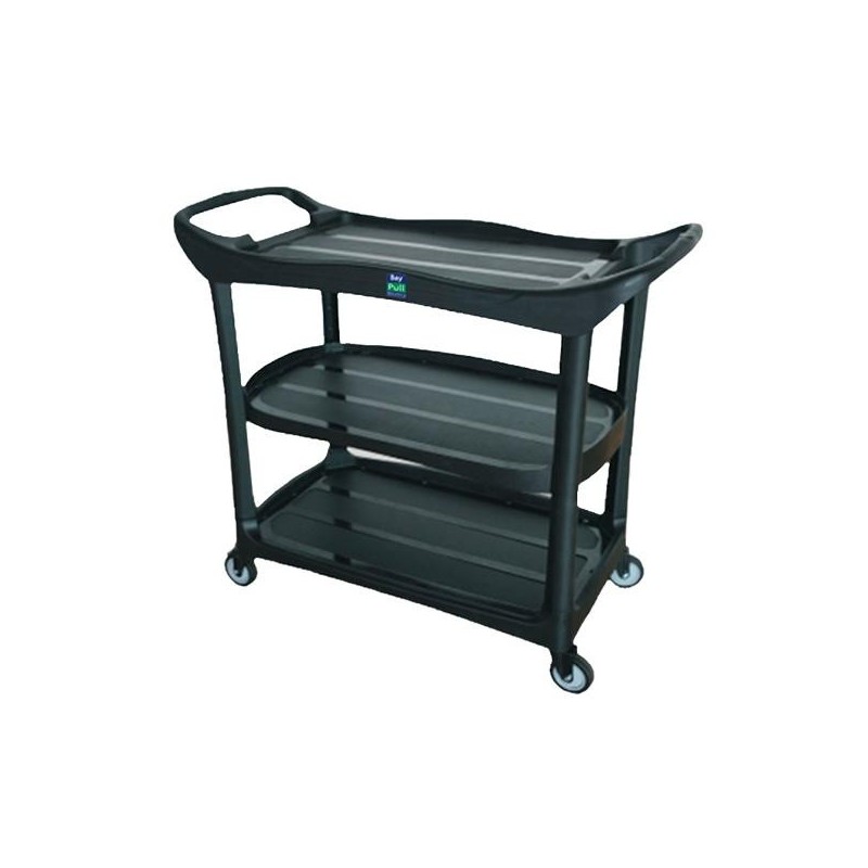 Carro de servicio Pull Import Deluxe Cart - Color negro Carro de servicio Pull Import Deluxe Cart - Color negro