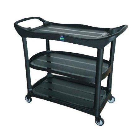 Carro de servicio Pull Import Deluxe Cart - Color negro