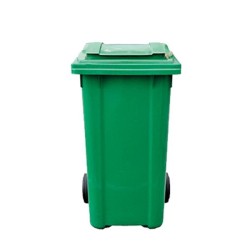 Contenedor móvil Pull Import Eco - 120 L - Color verde