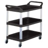 Carro de servicio Pull Import Service Cart - Color negro