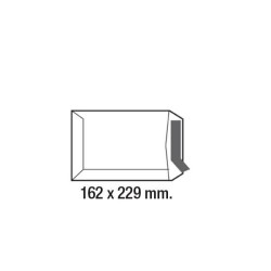 Bolsas C5 Sam - Celulosa chamoix - 162 x 229 mm - 85 g - Tira de silicona - Caja 250 bolsas