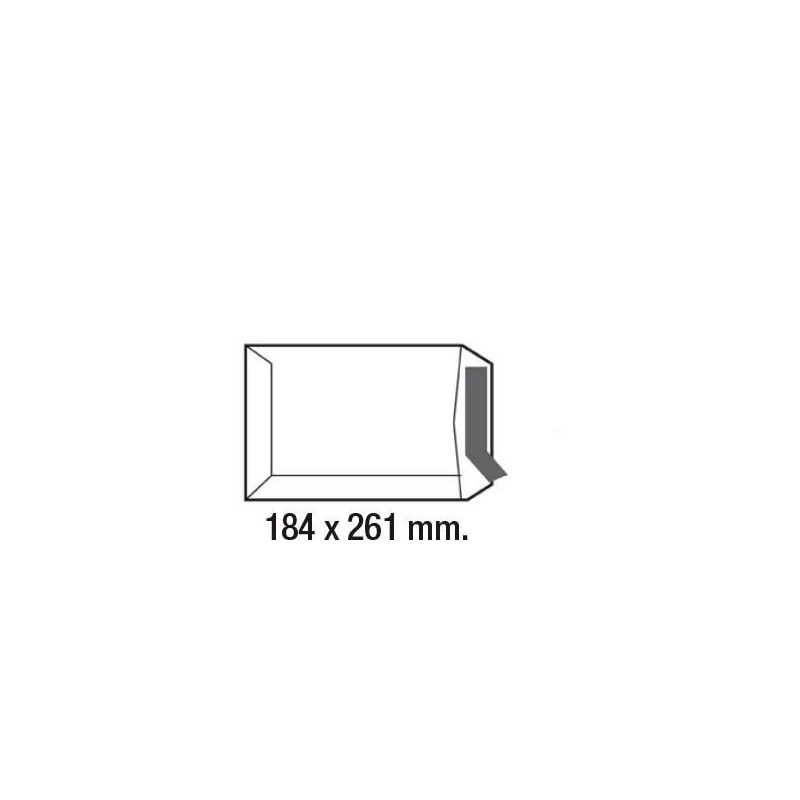 Bolsas cuarto prolongado Sam - Celulosa chamoix - 184 x 261 mm - 85 g - Tira de silicona - Caja 250 bolsas