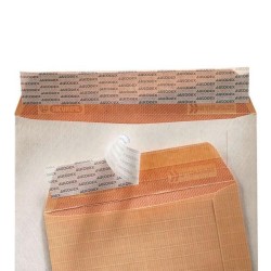 Bolsas Sam - Kraft armado - 229 x 324 mm - 120 g - Tira de silicona - Color marrón - Caja 100 bosas