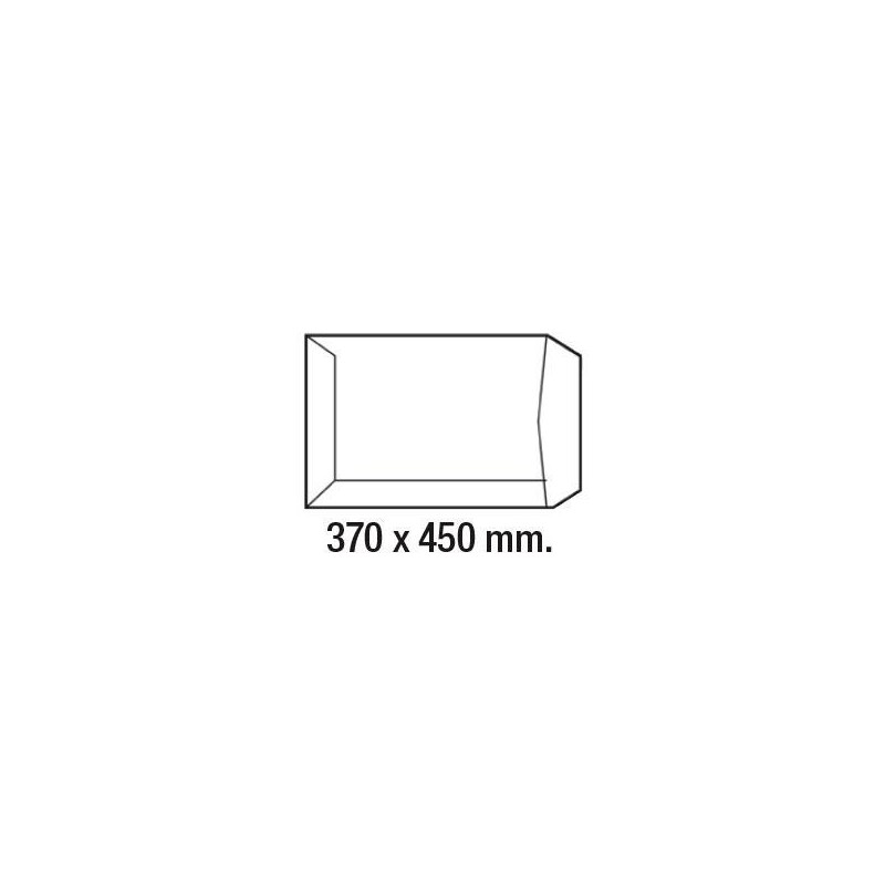 Bolsas radiografía Sam - Kraft - 370 x 450 mm - 90 g - Tira de silicona - Caja 100 bolsas (PACK INDIVISIBLE DE 100 UNIDADES)