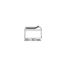 Sobres Folio/B4 Sam - 250 x 353 mm - 100 g - Tira de silicona - Color blanco - Caja 250 sobres
