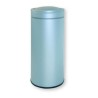 Papelera con tapa basculante Sie - Acero inoxidable - 57 L - Color plata