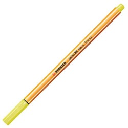 Rotulador Stabilo Point 88 - Punta 0,4 mm - Color amarillo neón