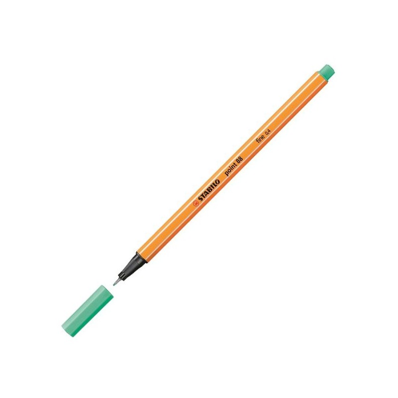 Rotulador Stabilo Point 88 - Punta 0,4 mm - Color verde hielo Rotulador Stabilo Point 88 - Punta 0,4 mm - Color verde hielo