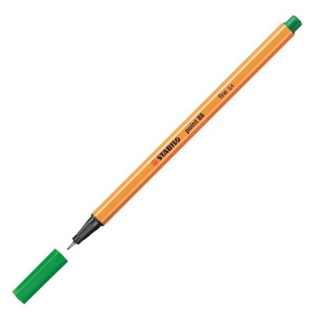 Rotulador Stabilo Point 88 - Punta 0,4 mm - Color verde