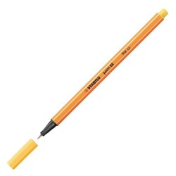 Rotulador Stabilo Point 88 - Punta 0,4 mm - Color amarillo