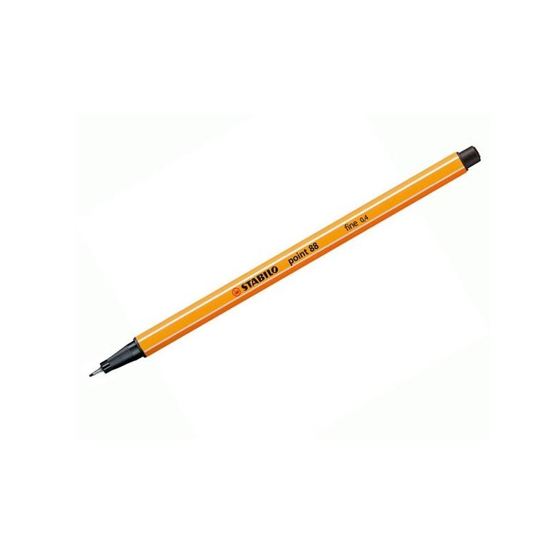 Rotulador Stabilo Point 88 - Punta 0,4 mm - Color negro Rotulador Stabilo Point 88 - Punta 0,4 mm - Color negro