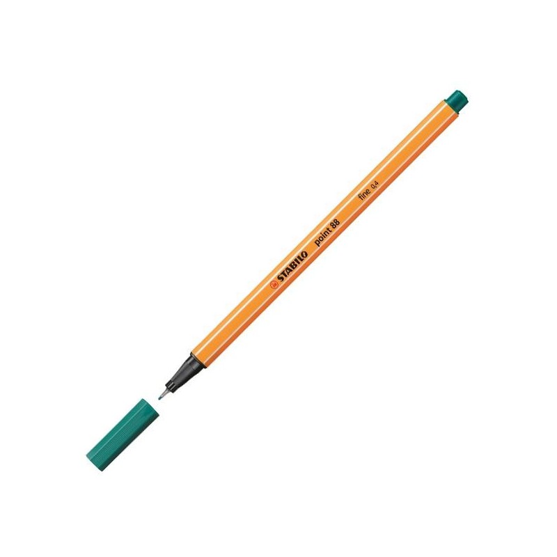 Rotulador Stabilo Point 88 - Punta 0,4 mm - Color turquesa Rotulador Stabilo Point 88 - Punta 0,4 mm - Color turquesa