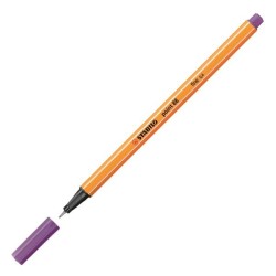 Rotulador Stabilo Point 88 - Punta 0,4 mm - Color violeta
