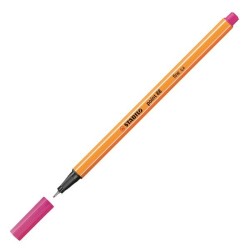 Rotulador Stabilo Point 88 - Punta 0,4 mm - Color rosa