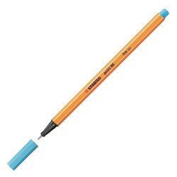 Rotulador Stabilo Point 88 - Punta 0,4 mm - Color azul celeste