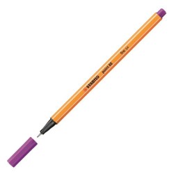 Rotulador Stabilo Point 88 - Punta 0,4 mm - Color lila