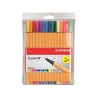 Estuche 15 ud Stabilo Point 88 10+5 neón