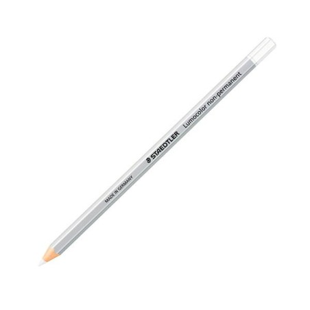 Lápiz Staedtler Lumocolor non-permanent - Color blanco