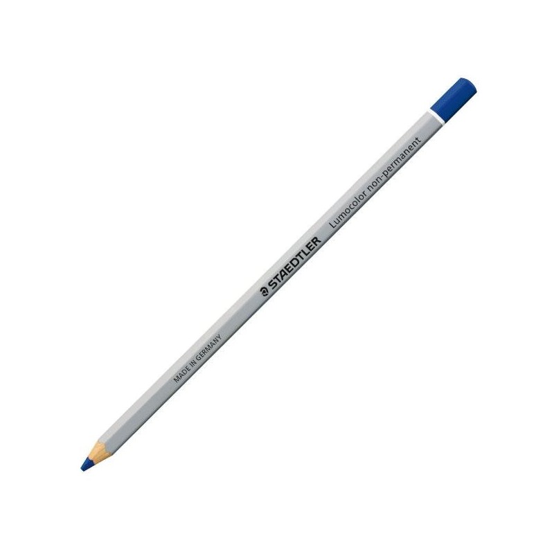 Lápiz de grafito Staedtler Lumocolor - Color azul