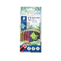 Lápiz de color Staedtler Noris Colour - 3 mm - Colores surtidos - Estuche 12 ud