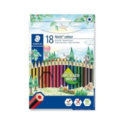 Lápiz de color Staedtler Noris Colour - 3 mm - Colores surtidos - Estuche 18 ud